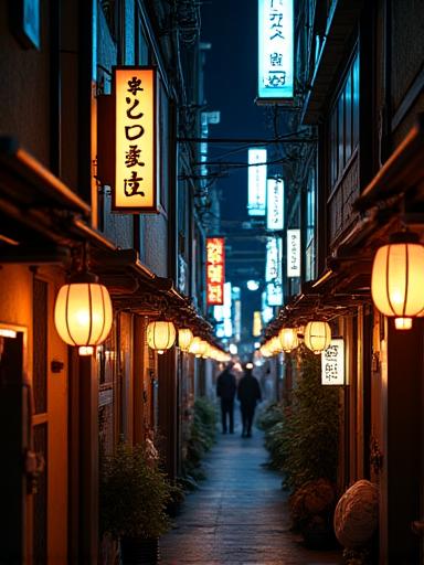 新宿ゴールデン街の夜の路地